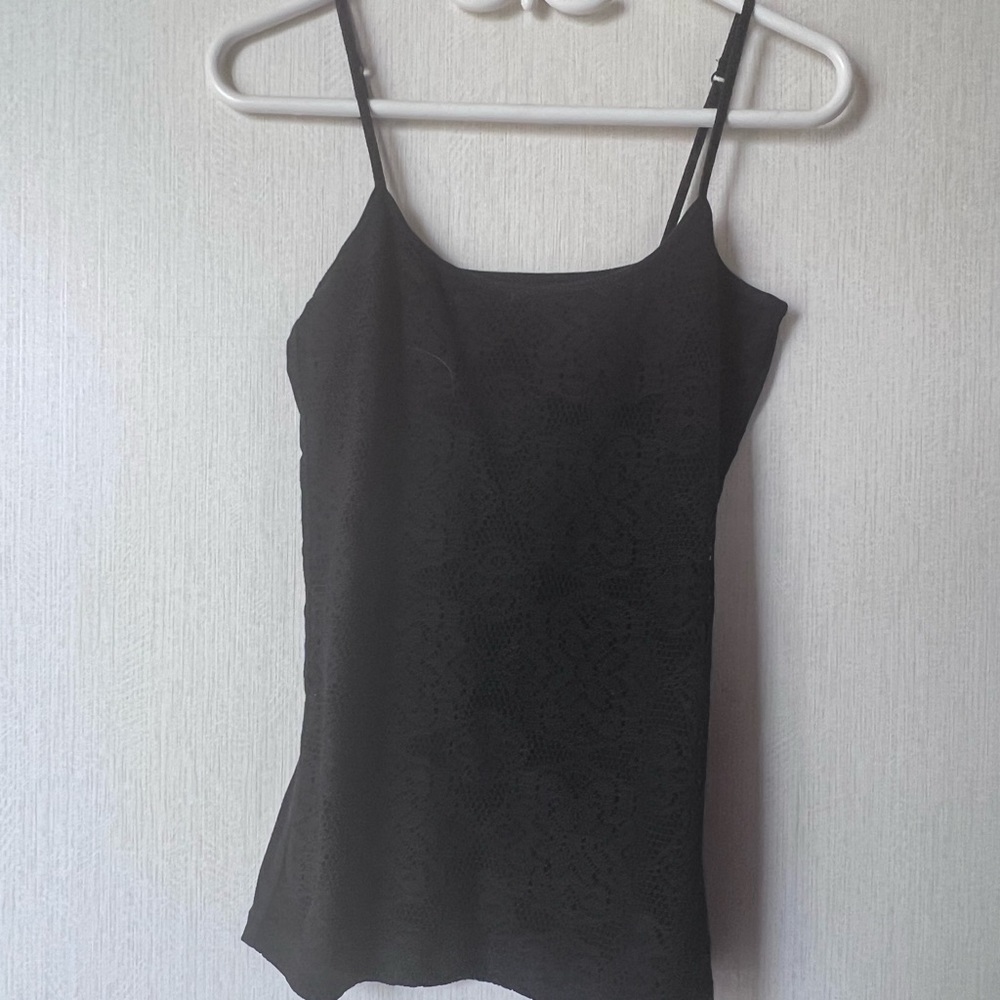 Black lace cami!